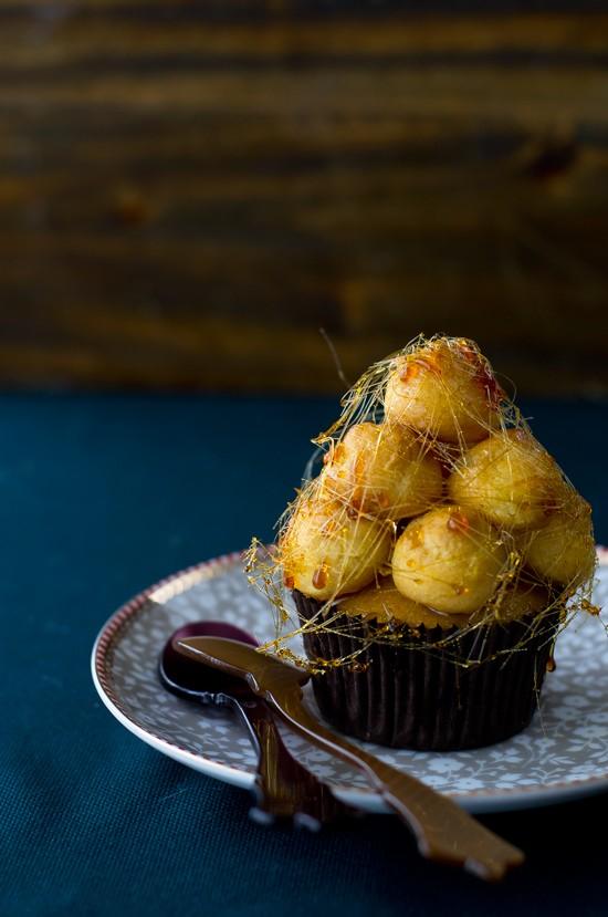 Cupcakes croquembouche1