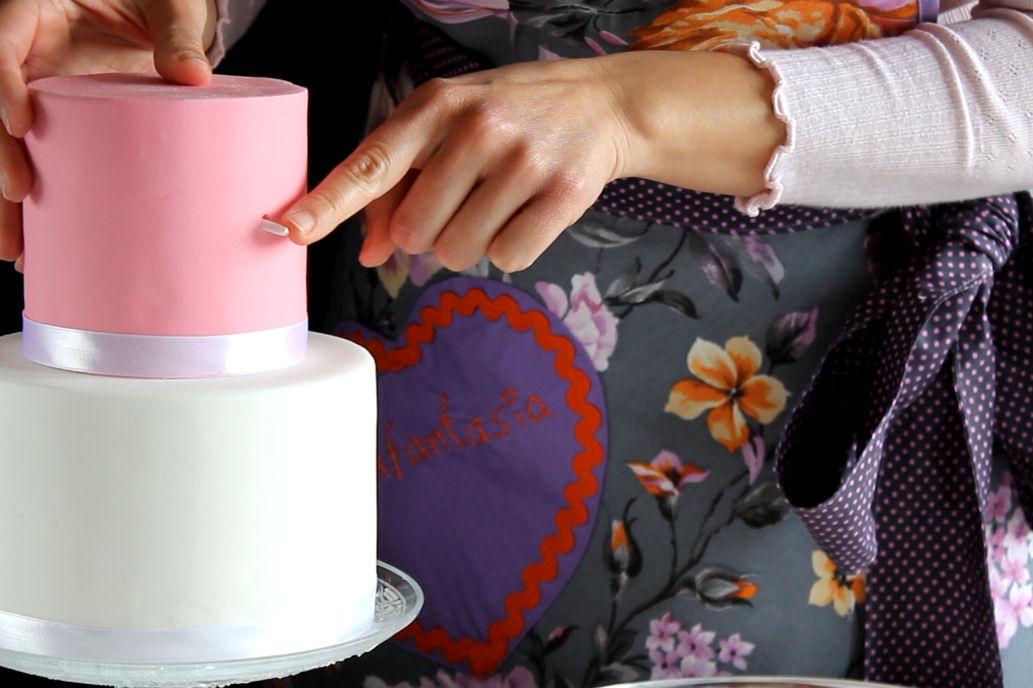 12 Tarta fondant con Escarapela