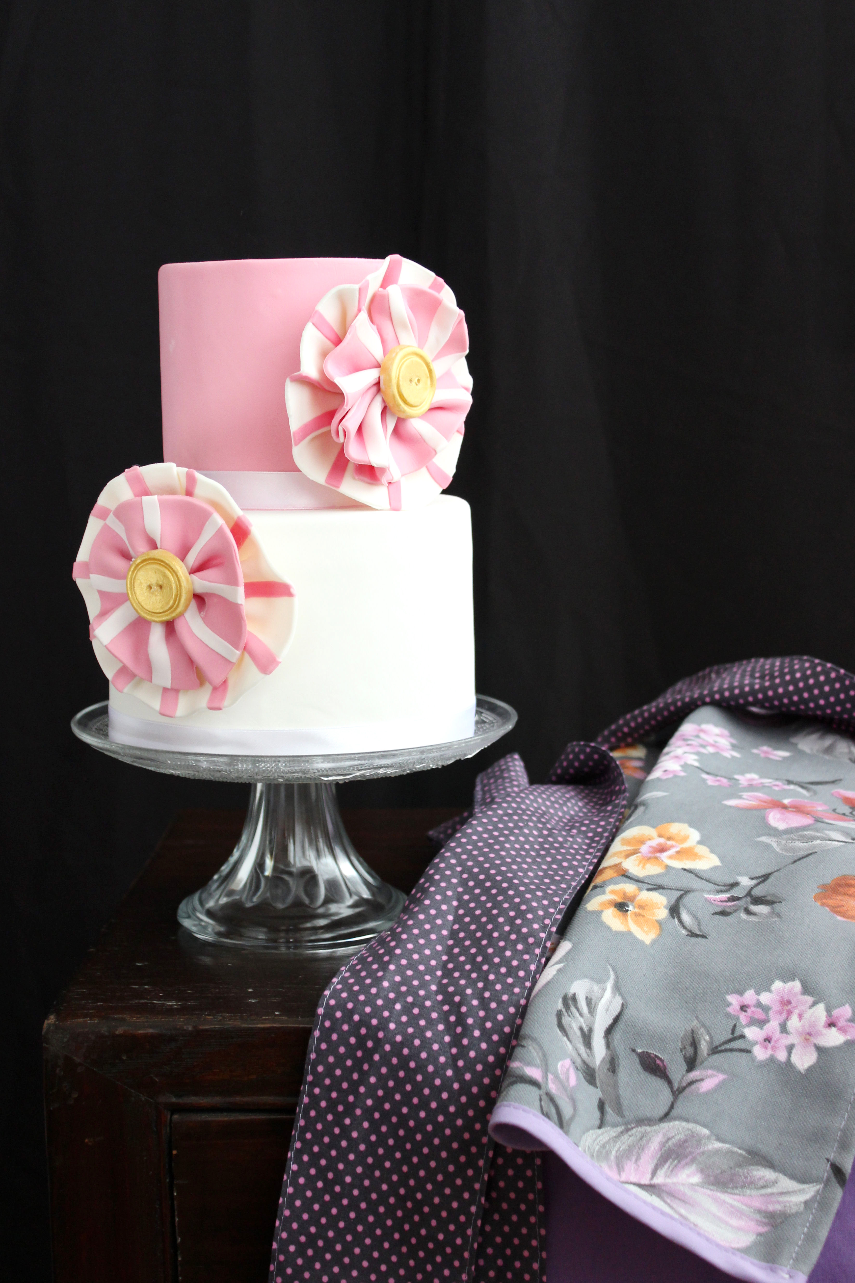 18 Tarta fondant con Escarapela
