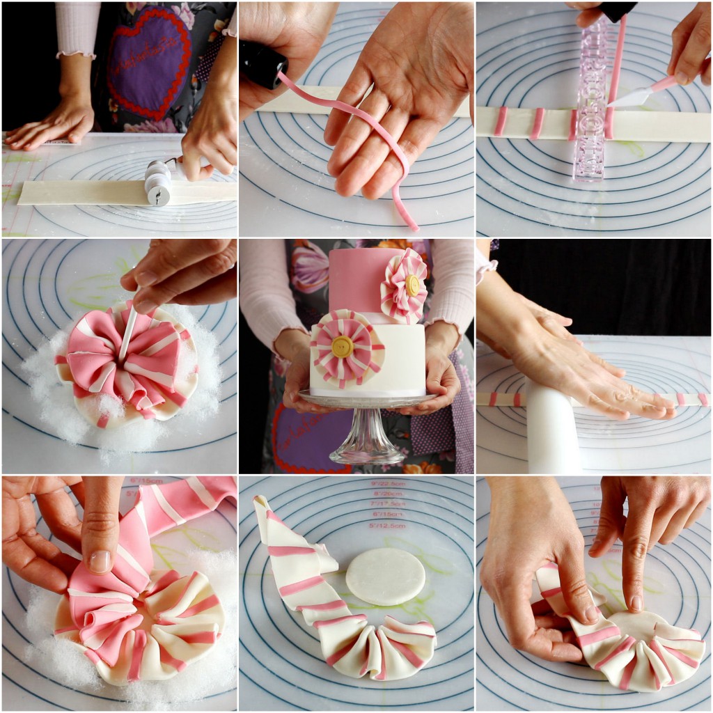 3 Tarta fondant con Escarapela