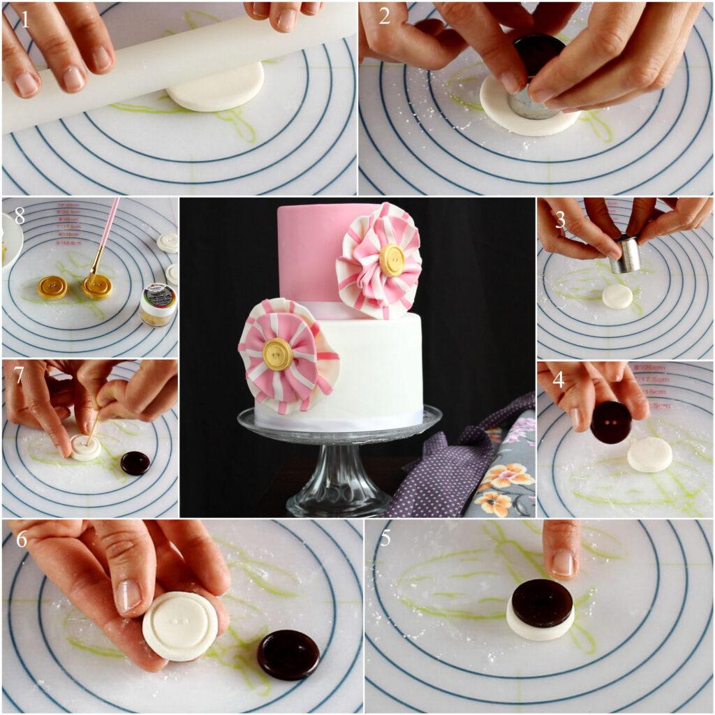 8 Tarta fondant con Escarapela