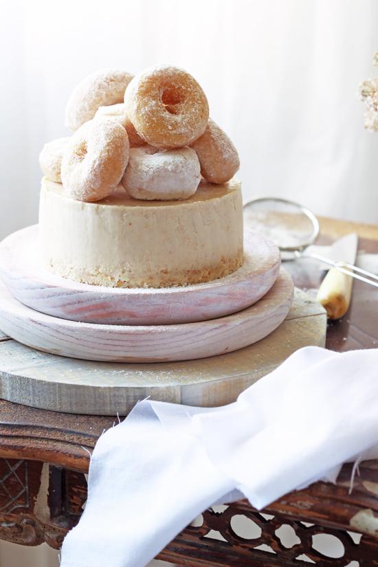 Tarta donuts