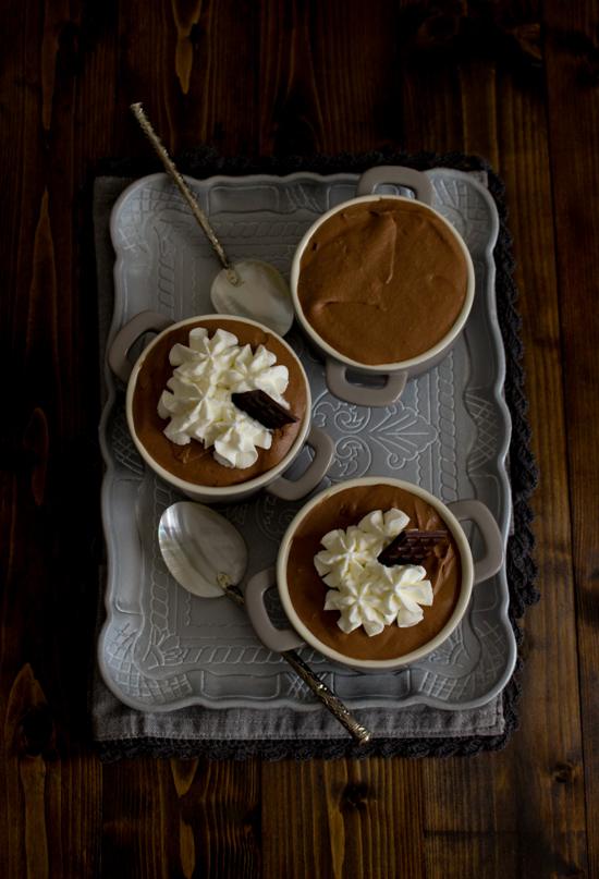Mousse chocolate y baileys 1