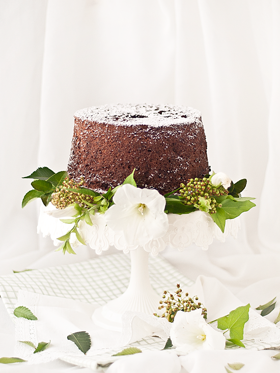 Chiffon de chocolate
