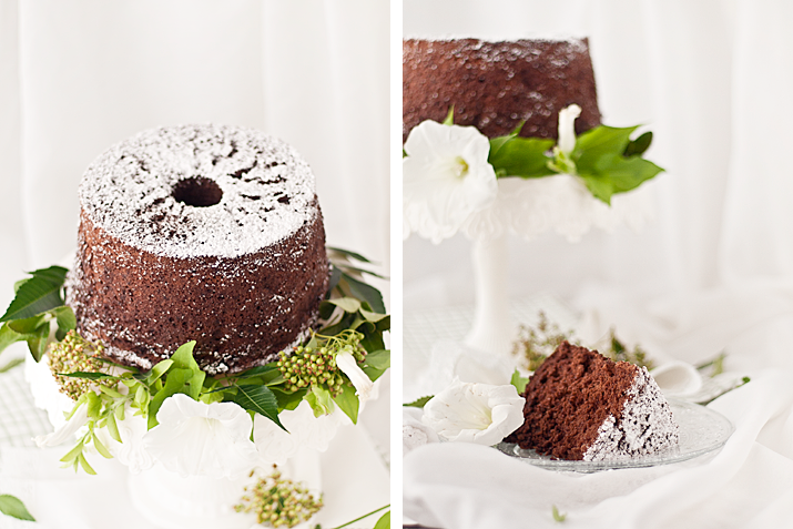 Chiffon de chocolate
