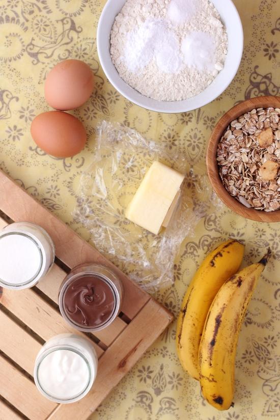 ingredientes-muffins-platano-nutella