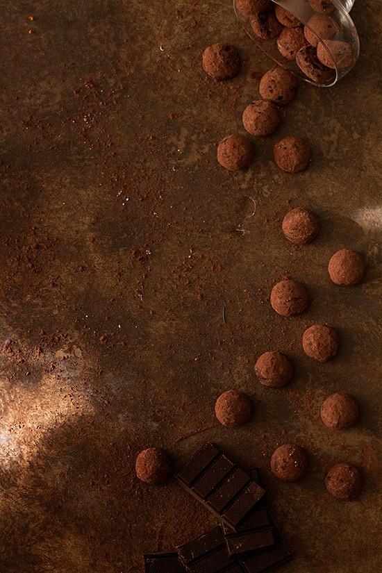 Cómo hacer trufas de chocolate