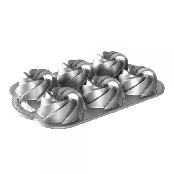 Como hacer pudding Molde de mini bundt cake heritage Nordic Ware