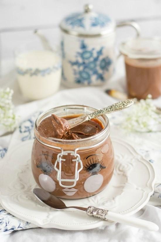 Crema de chocolate y avellanas casera Crema de chocolate y avellanas casera 3