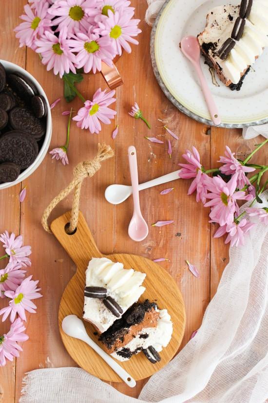 Tarta de oreo y nutella Tarta de oreo y nutella