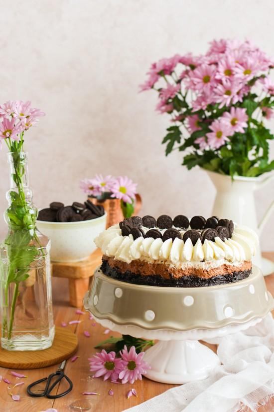 Tarta de oreo y nutella Tarta de oreo y nutella