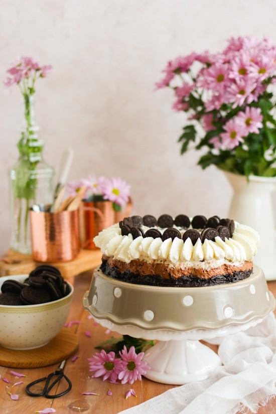 Tarta de oreo y nutella Tarta de oreo y nutella