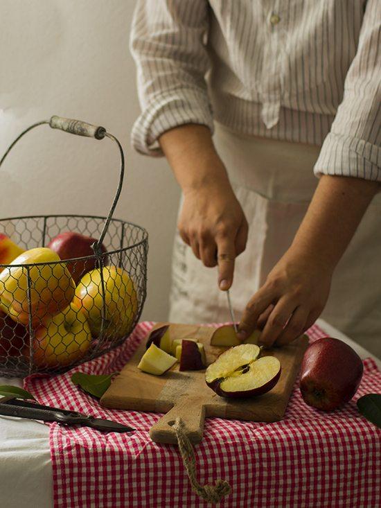 tarta crumble de manzana tarta crumble de manzana