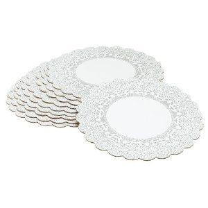 Pack de 10 platos redondos de 25 cm Wilton