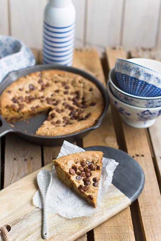cookie en sartén cookie en sartén