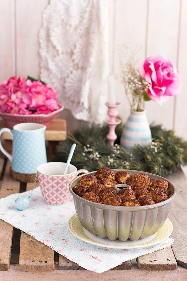 Monkey Bread Bollo de canela a trocitos Monkey Bread Bollo de canela a trocitos