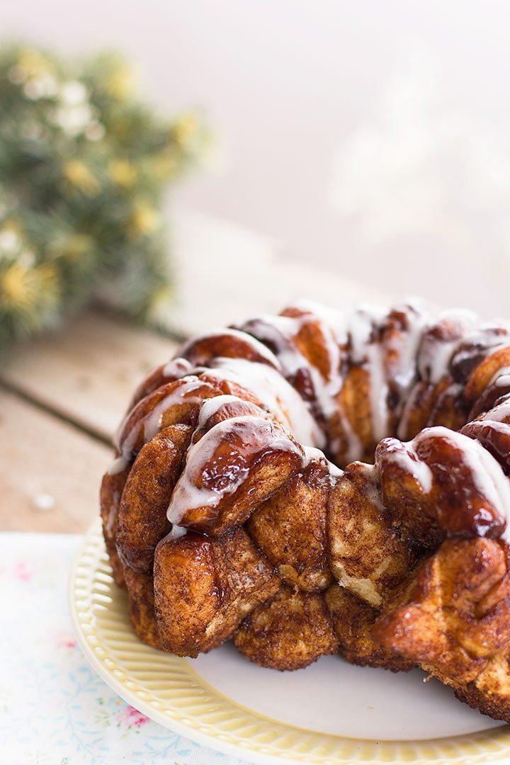 Monkey Bread Bollo de canela a trocitos Monkey Bread Bollo de canela a trocitos
