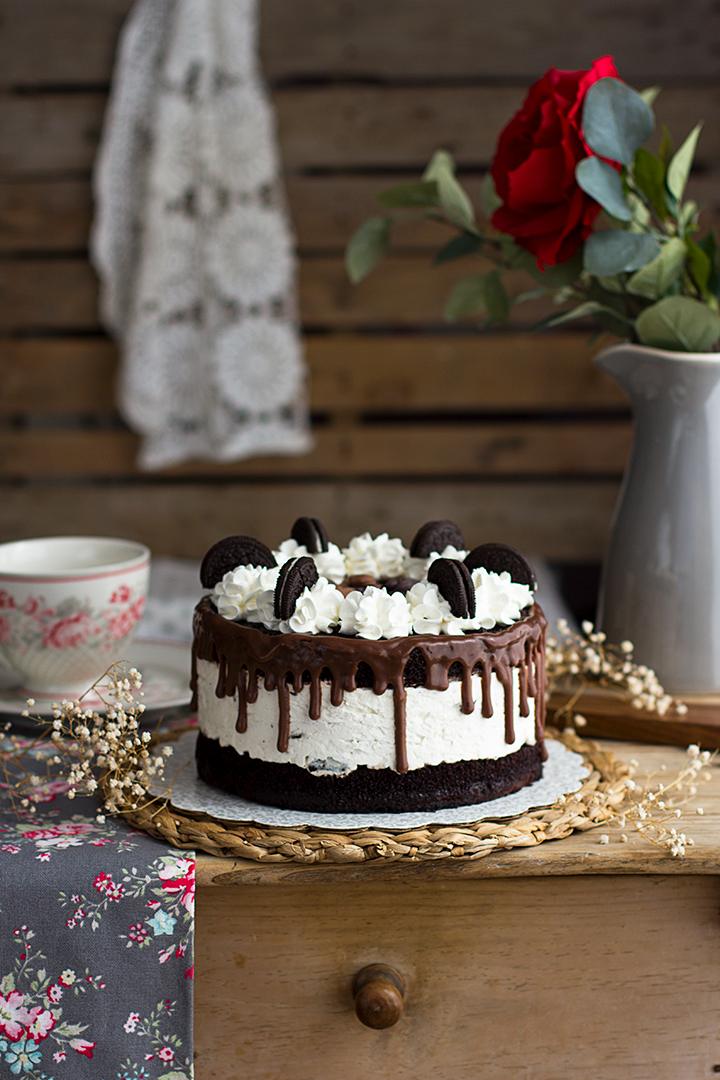 Tarta de Oreo y Cheesecake Tarta de Oreo y Cheesecake