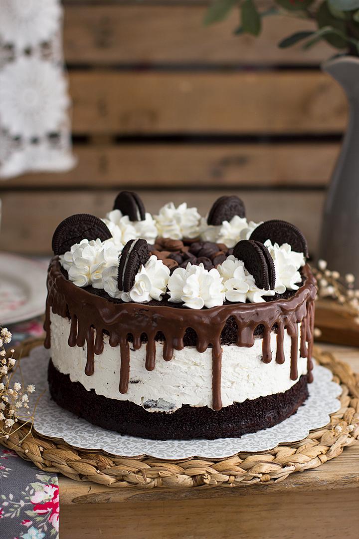 Tarta de Oreo y Cheesecake Tarta de Oreo y Cheesecake