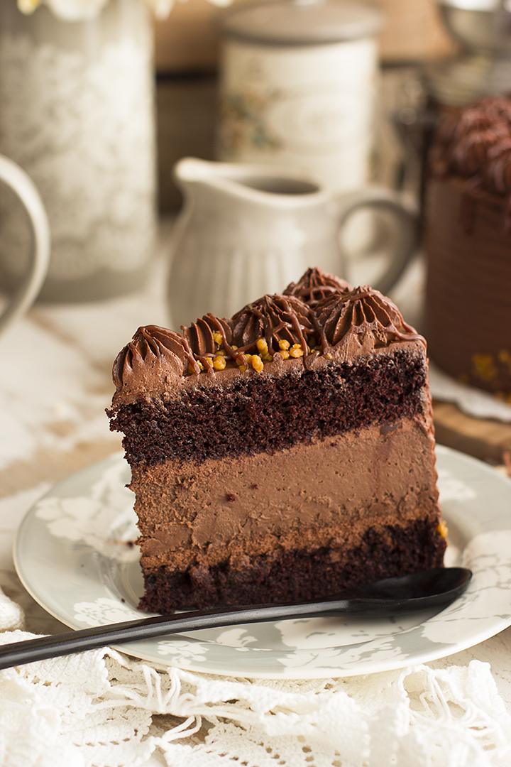 tarta de chocolate y cheesecake de chocolate tarta de chocolate y cheesecake de chocolate