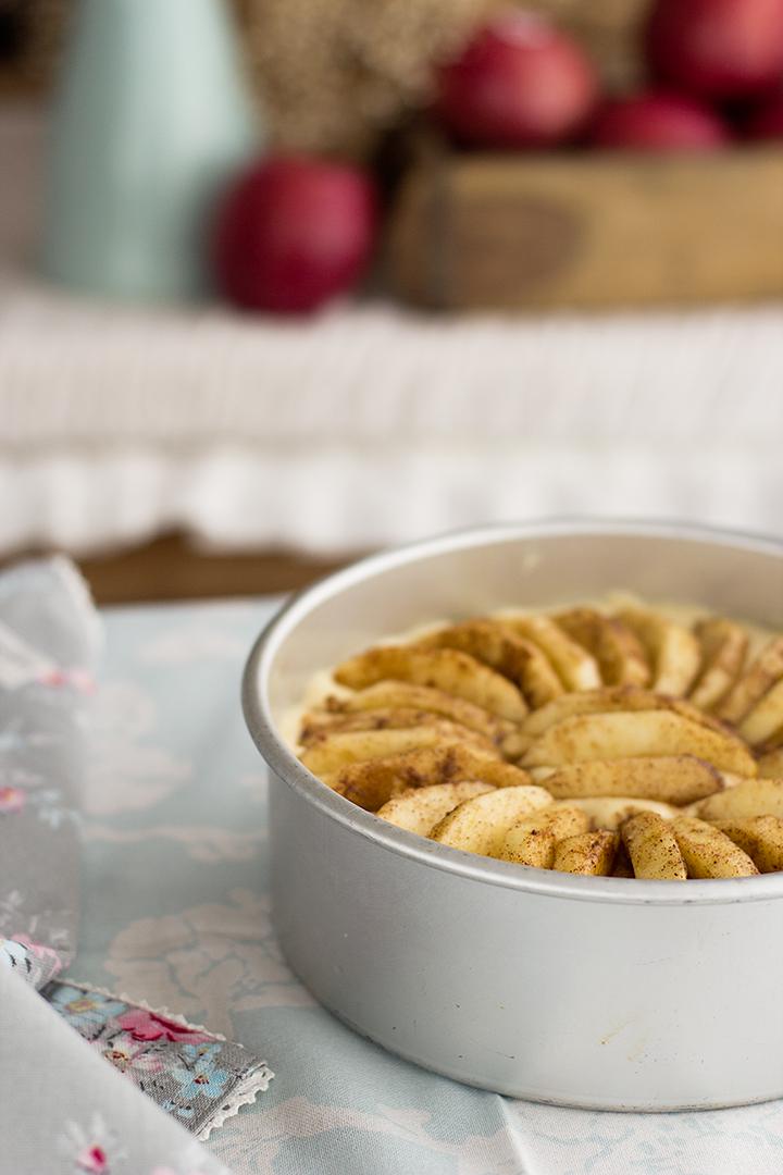 Como hacer el Pastel de Manzana y Almendras Como hacer el Pastel de Manzana y Almendras