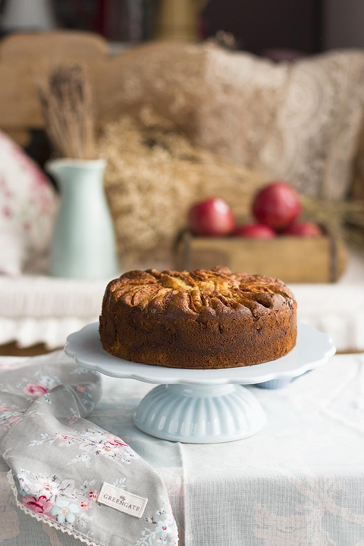 Como hacer el Pastel de Manzana y Almendras Como hacer el Pastel de Manzana y Almendras
