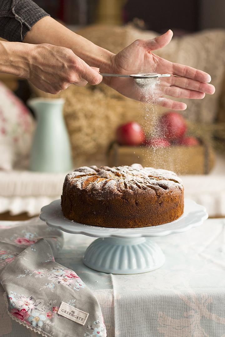 Como hacer el Pastel de Manzana y Almendras Como hacer el Pastel de Manzana y Almendras