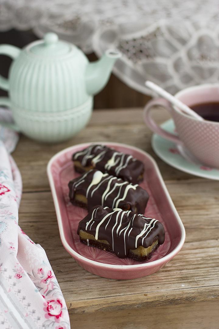 Barritas energéticas de Caramelo y Turrón