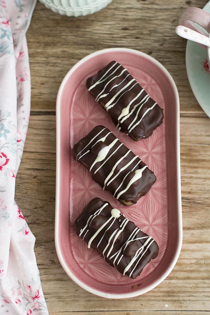 Barritas energéticas de Caramelo y Turrón