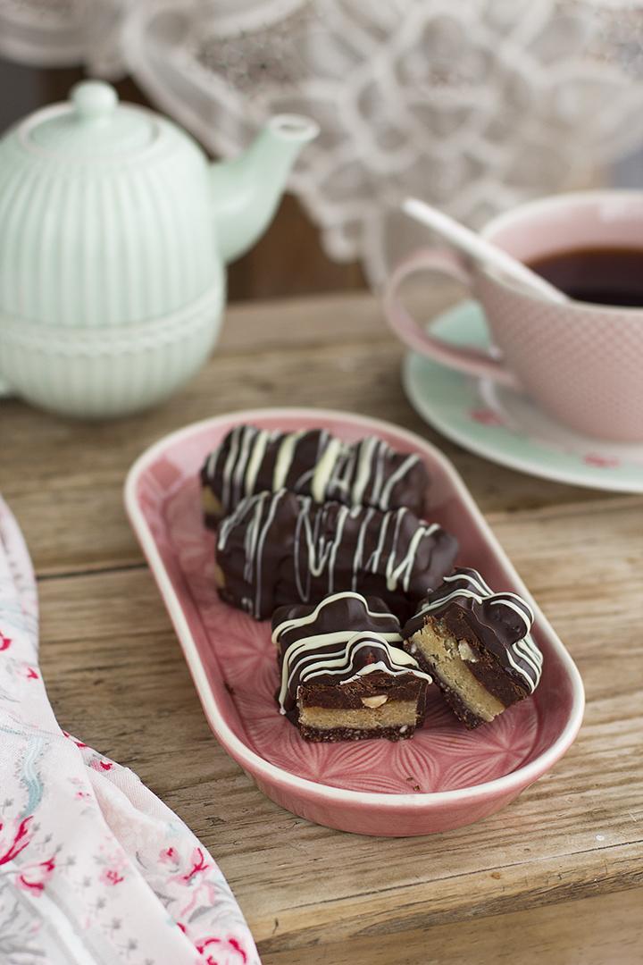 Barritas energéticas de Caramelo y Turrón