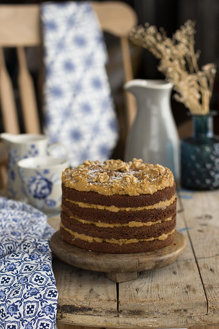 Pastel German Chocolate Cake de Coco, Nueces y Chocolate Pastel German Chocolate Cake de Coco, Nueces y Chocolate