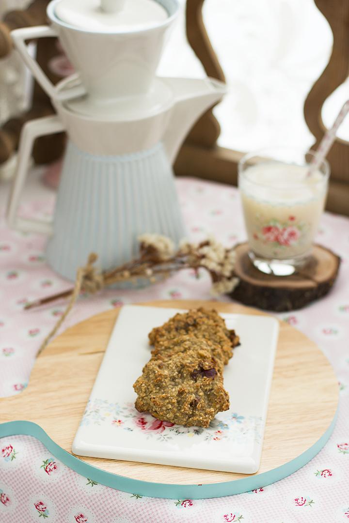 Galletas de Avena y Plátano receta saludable y fácil Galletas de Avena y Plátano receta saludable y fácil