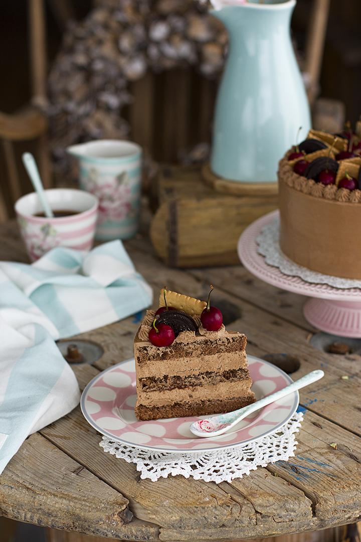 Tarta de Chocolate y Café pastel suave y esponjoso Tarta de Chocolate y Café pastel suave y esponjoso