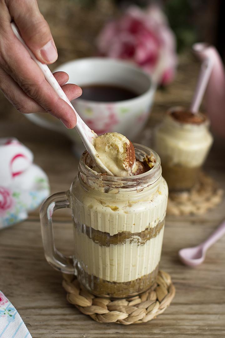 Vasitos de Tiramisu Healthy receta saludable facil de postre Vasitos de Tiramisu Healthy receta saludable facil de postre