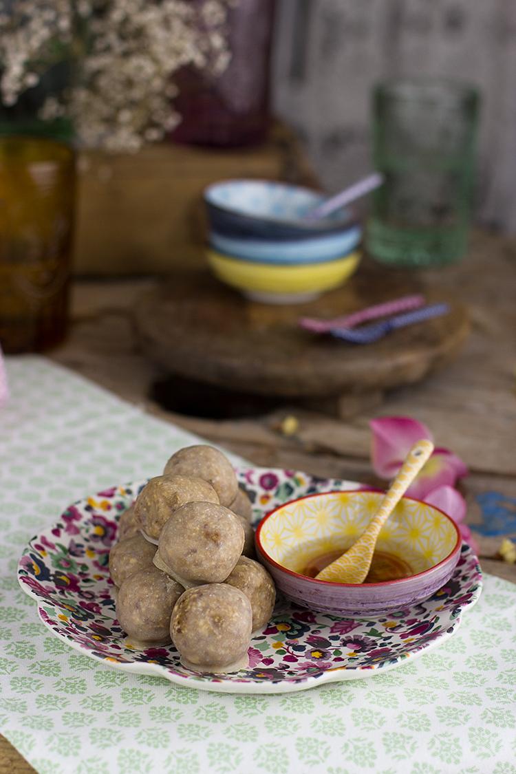 Bolitas energéticas donuts healthy receta saludable Bolitas energéticas donuts healthy receta saludable