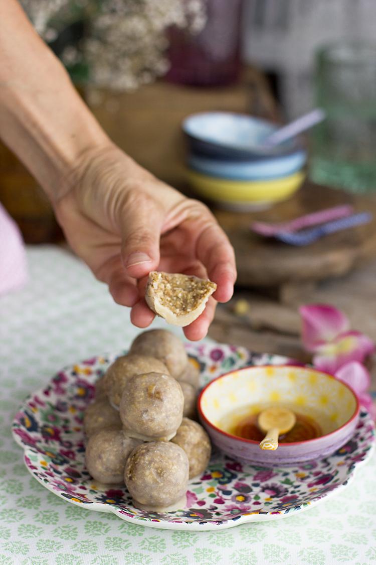 Bolitas energéticas donuts healthy receta saludable Bolitas energéticas donuts healthy receta saludable