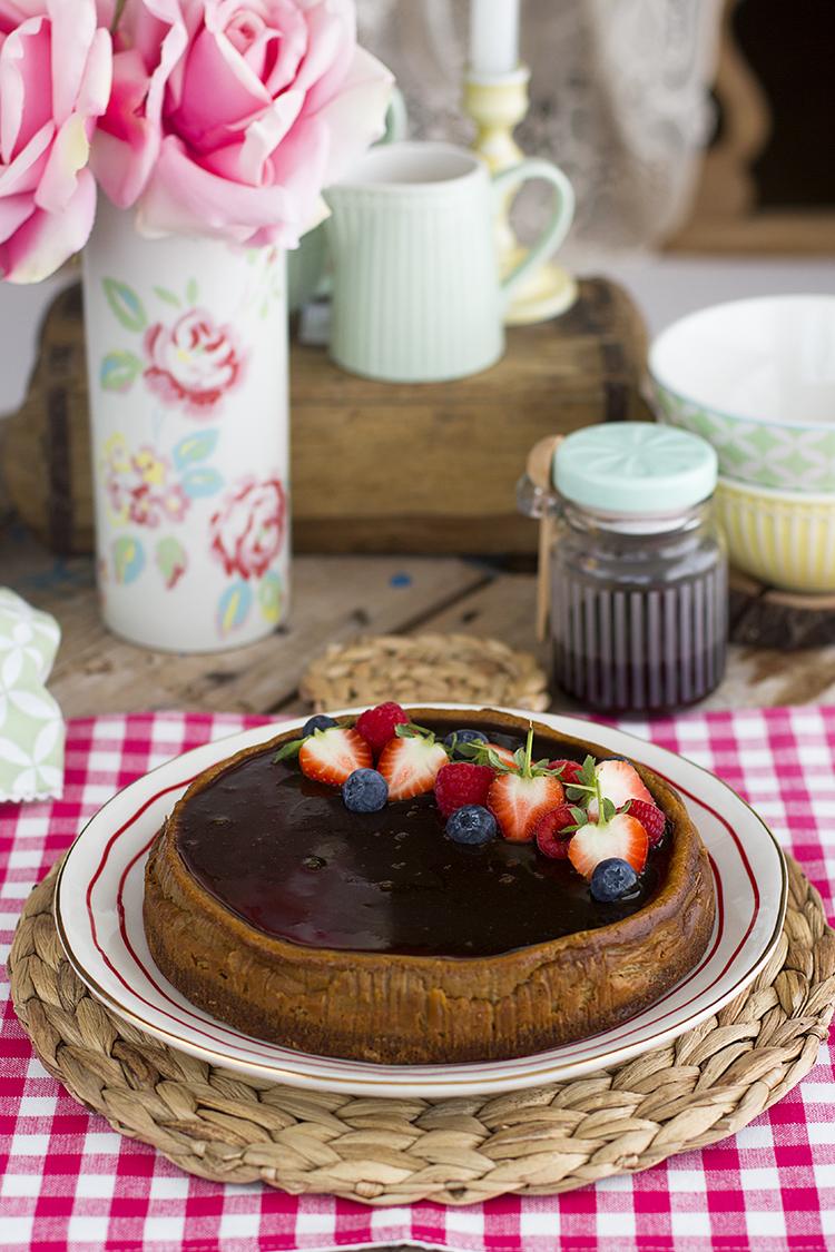 Cheesecake de Caramelo saludable con ingredientes sencillos Cheesecake de Caramelo saludable con ingredientes sencillos