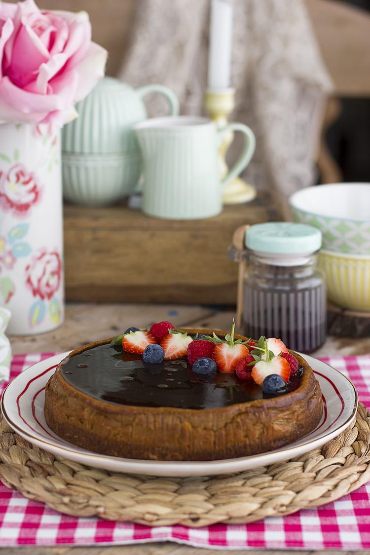 Cheesecake de Caramelo saludable con ingredientes sencillos Cheesecake de Caramelo saludable con ingredientes sencillos