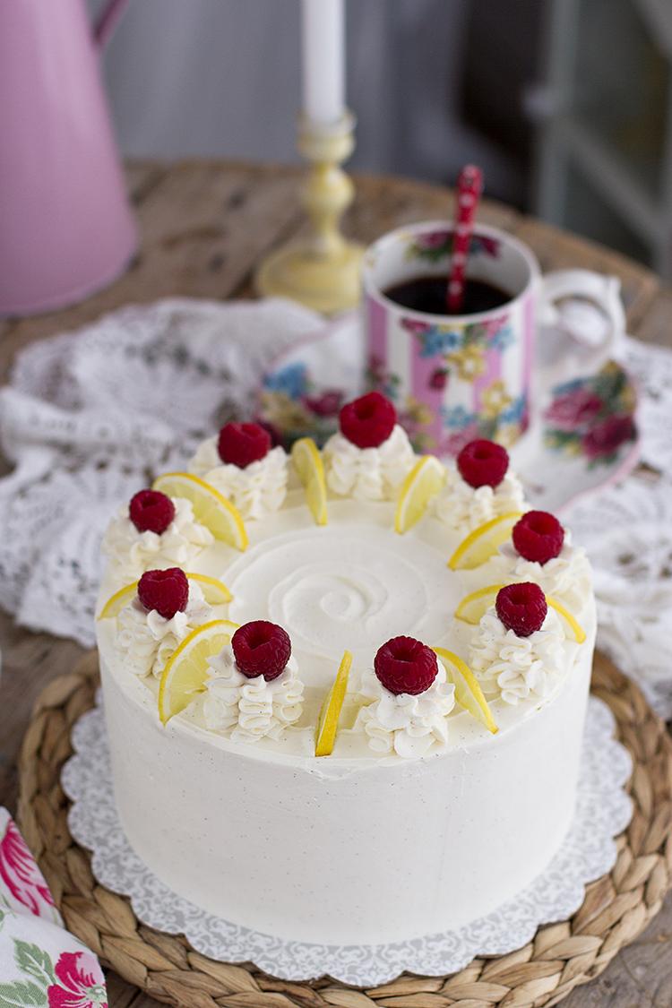 Tarta de Limón y Mascarpone la más fácil y fresca tarta de limón