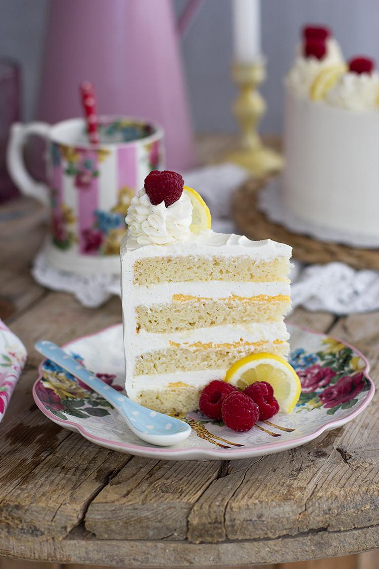 Tarta de Limón y Mascarpone la más fácil y fresca tarta de limón