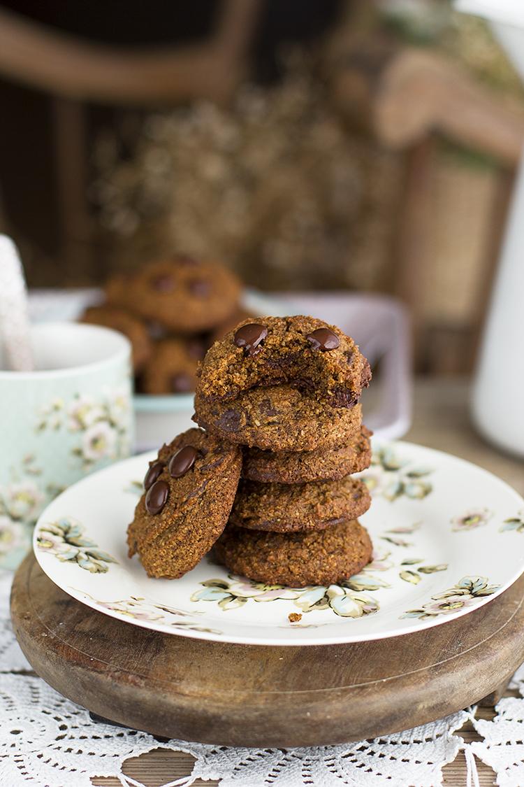 Cookies de Chocolate Saludables fáciles y deliciosas Cookies de Chocolate Saludables fáciles y deliciosas