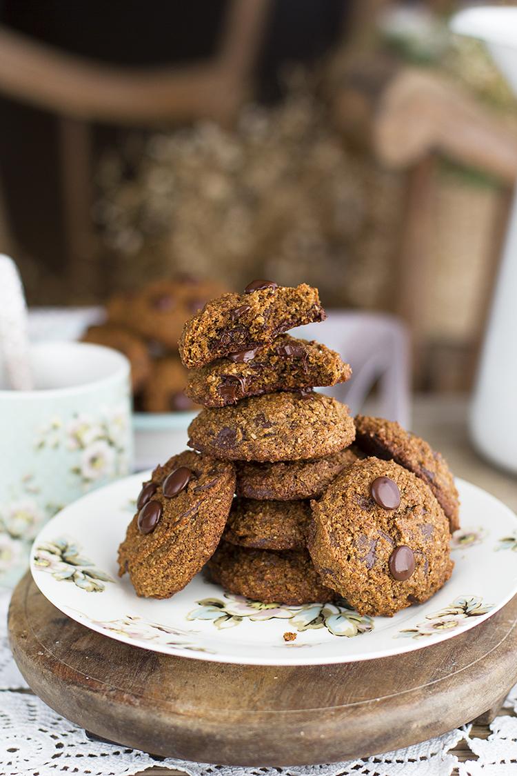 Cookies de Chocolate Saludables fáciles y deliciosas Cookies de Chocolate Saludables fáciles y deliciosas