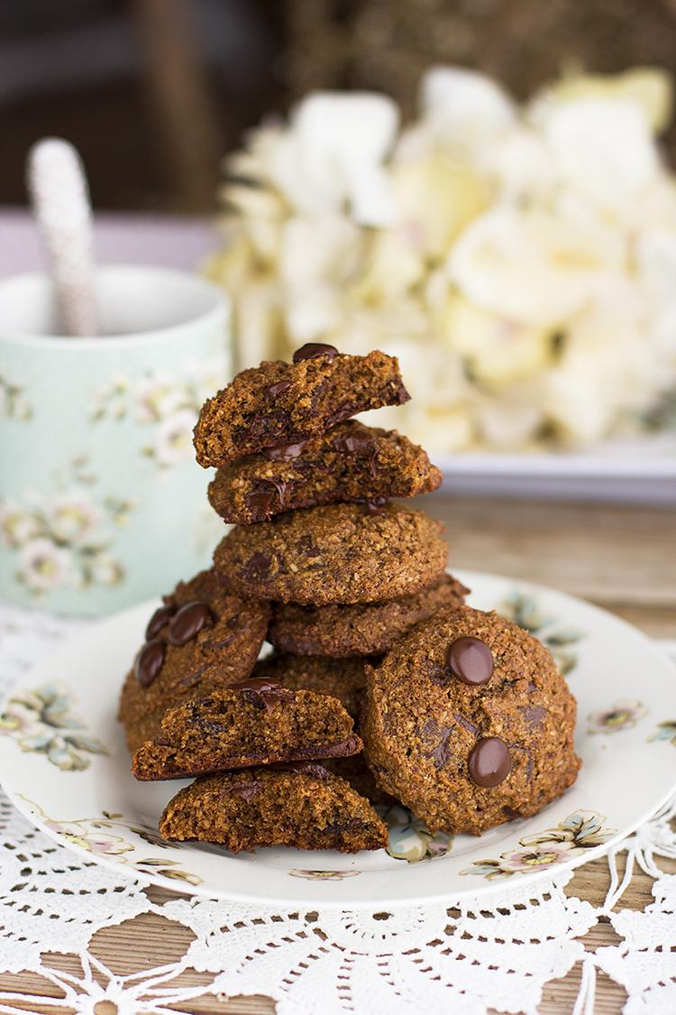 Cookies de Chocolate Saludables fáciles y deliciosas Cookies de Chocolate Saludables fáciles y deliciosas