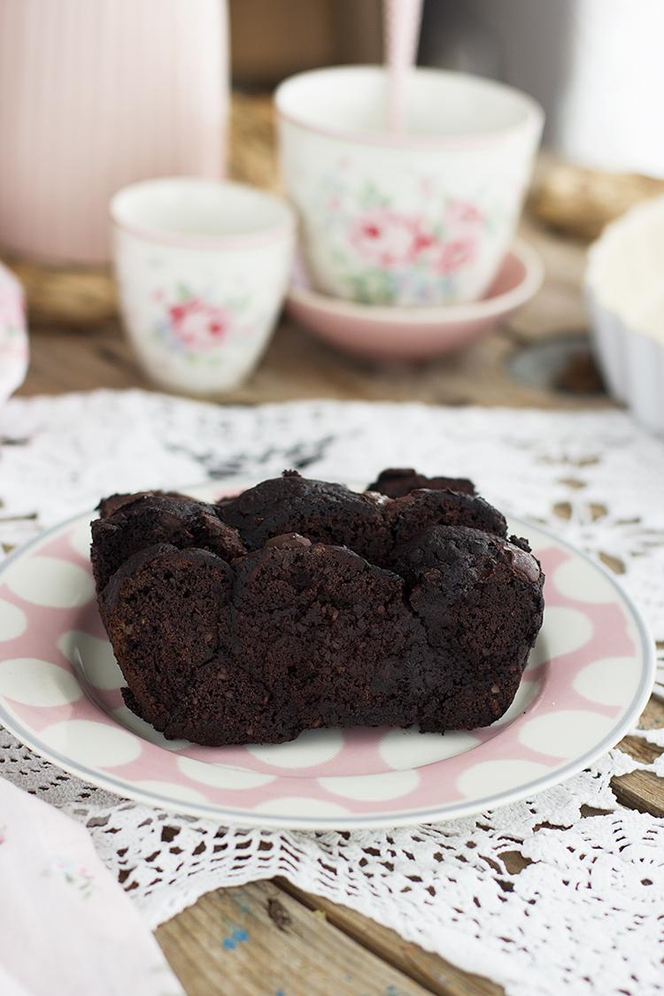 Pan Dulce de Chocolate sin azúcar y muy saludable