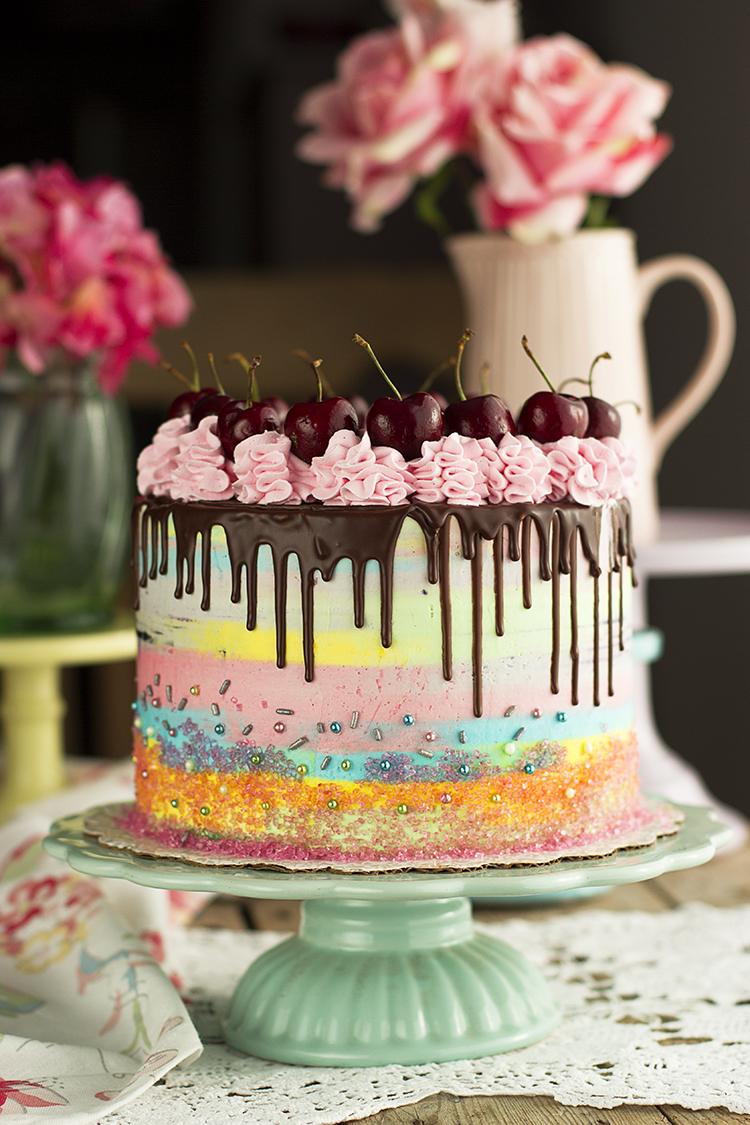 Tarta de Chocolate y Frambuesa por mis 100.000 seguidores en Instagram Tarta de Chocolate y Frambuesa por mis 100.000 seguidores en Instagram