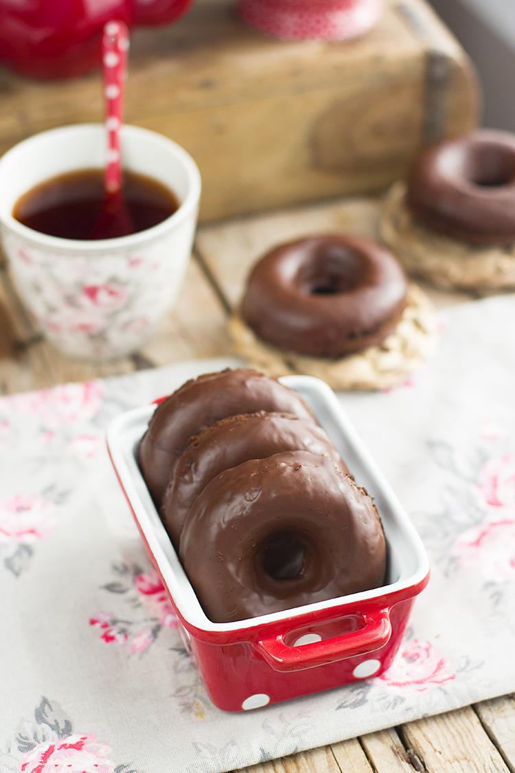 Donuts de Chocolate decadentes saludables e irresistibles Donuts de Chocolate decadentes saludables e irresistibles