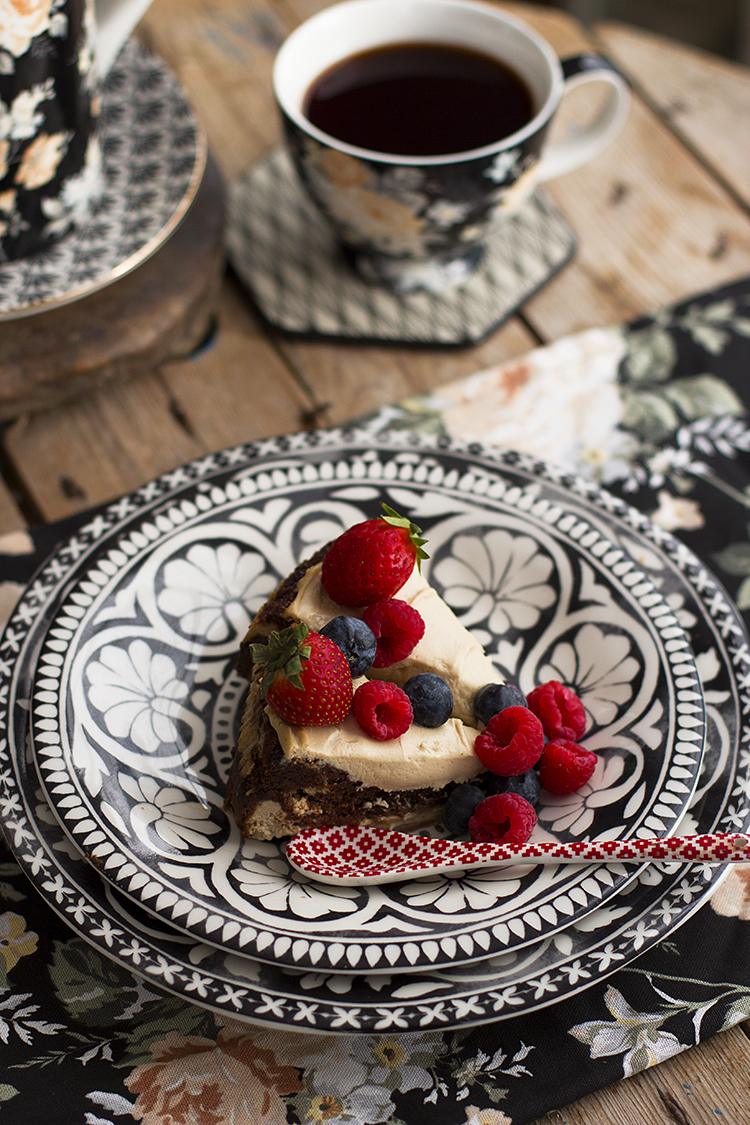 Brownie Cheesecake Saludable con mucho chocolate Brownie Cheesecake Saludable con mucho chocolate