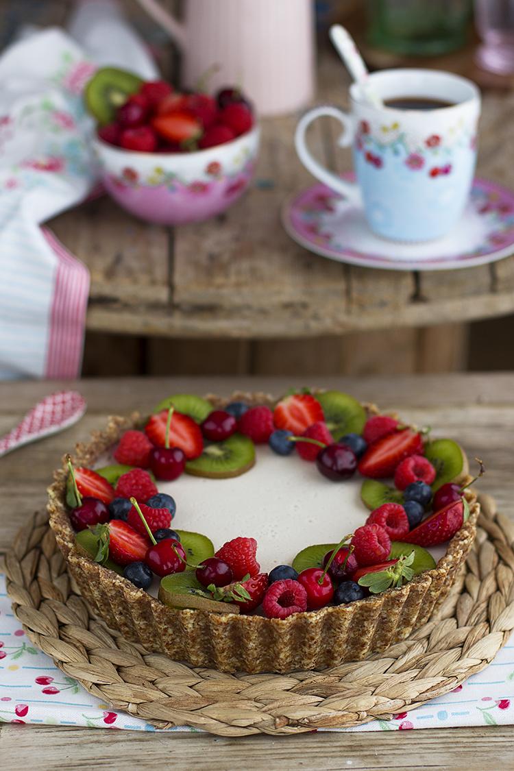 Tarta de Vainilla Vegana Saludable sencilla y tremenda Tarta de Vainilla Vegana Saludable sencilla y tremenda