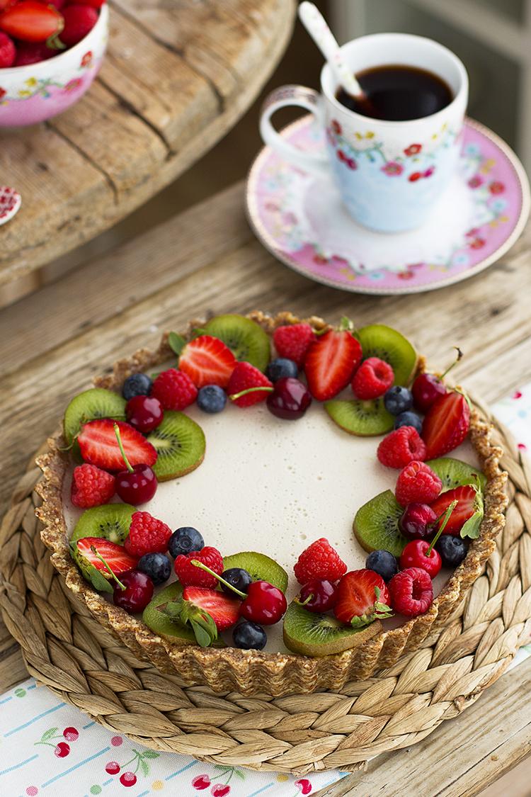 Tarta de Vainilla Vegana Saludable sencilla y tremenda Tarta de Vainilla Vegana Saludable sencilla y tremenda