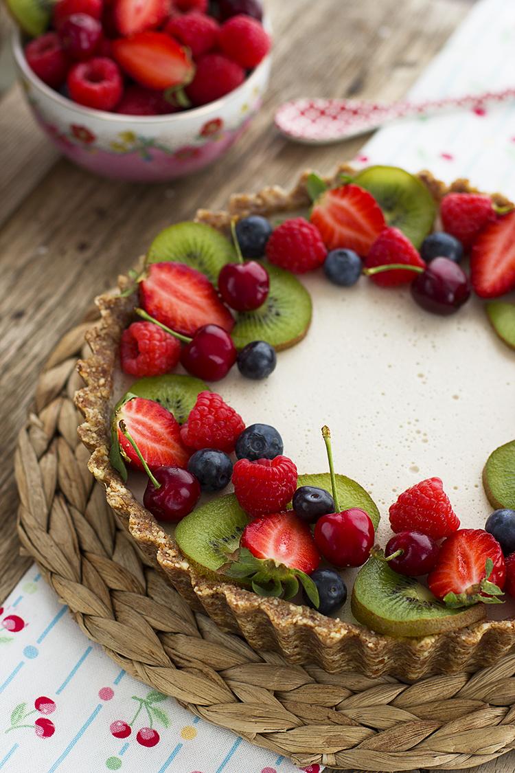 Tarta de Vainilla Vegana Saludable sencilla y tremenda Tarta de Vainilla Vegana Saludable sencilla y tremenda